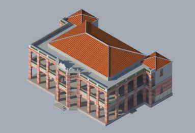 3D Reverse Modeling of Centennial Building at 116 West Street, Quanzhou