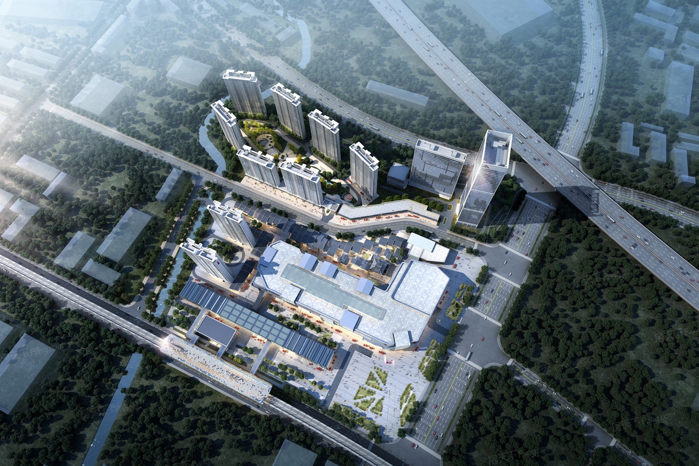 China SCE • Huaqiao Funworld Commercial Project